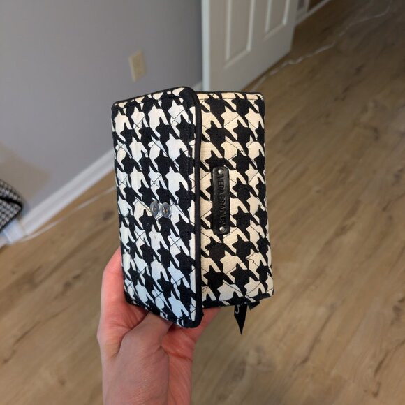 Vera Bradley houndstooth purse and wallet set - Picture 5 of 8